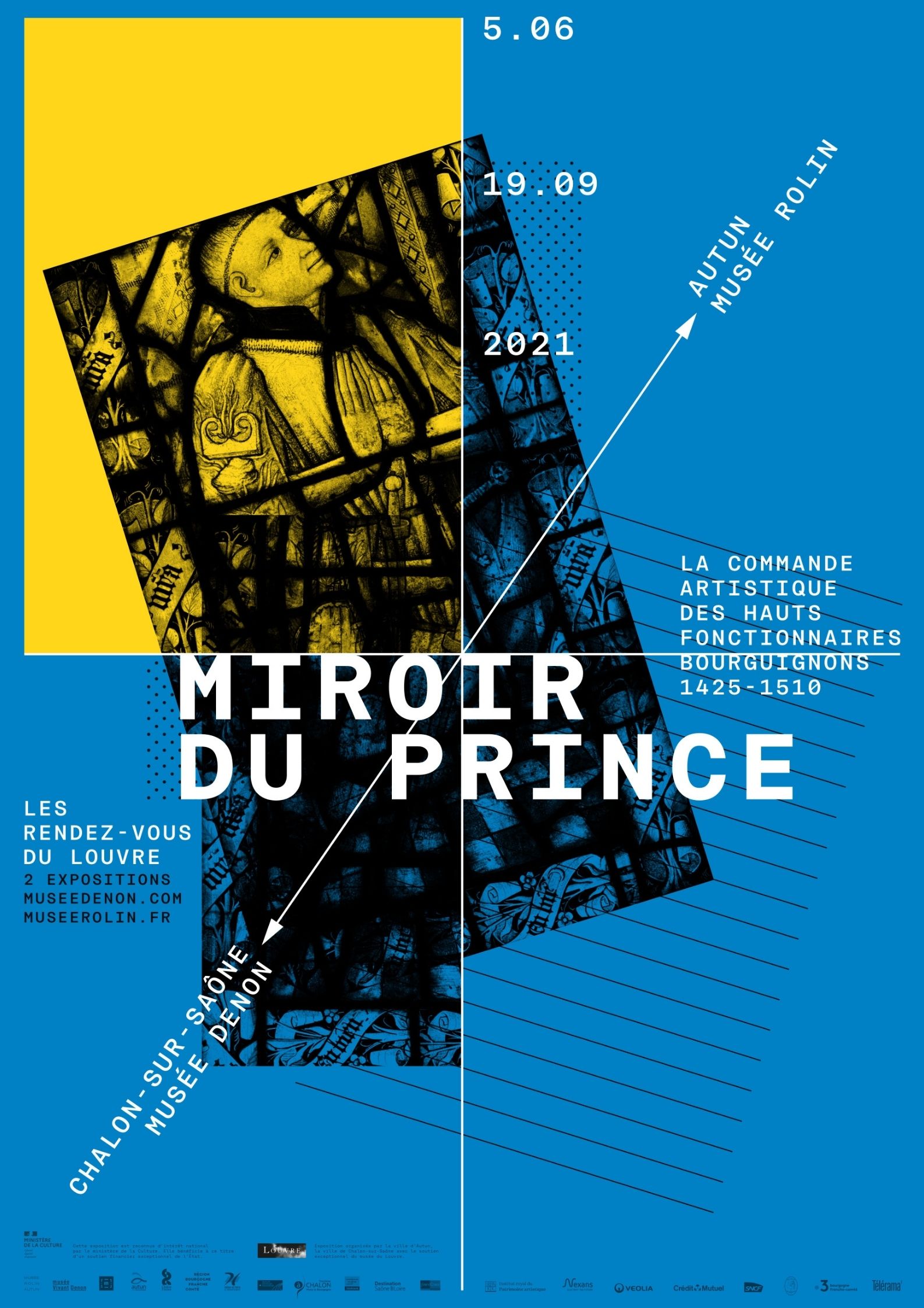 affiche de l'exposition miroir du prince